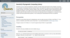 Desktop Screenshot of dendropy.org